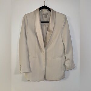 Brilliant Womens Blazer in Tan Cream Colors